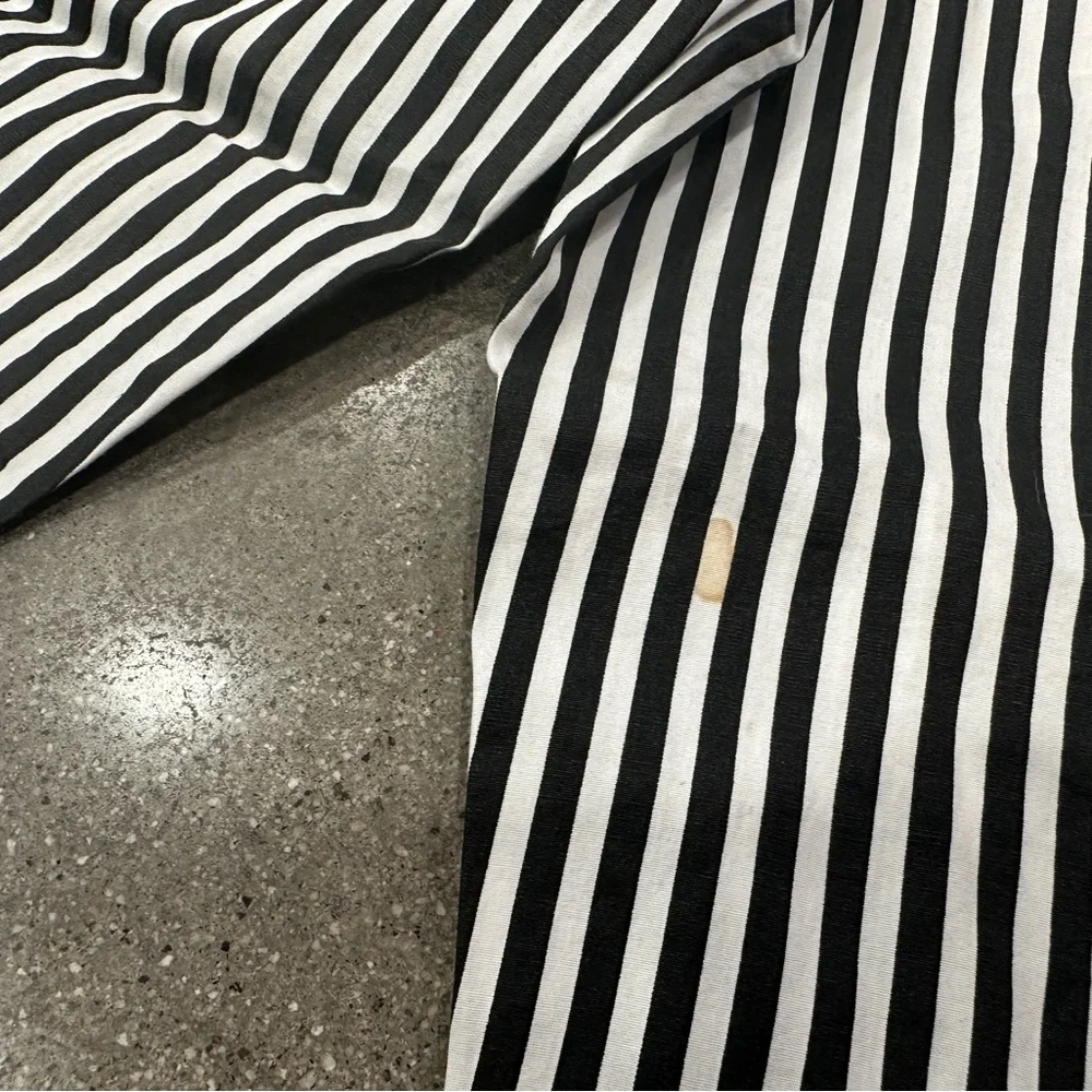 Zara High Waisted Striped Pant - Picture 9 of 9